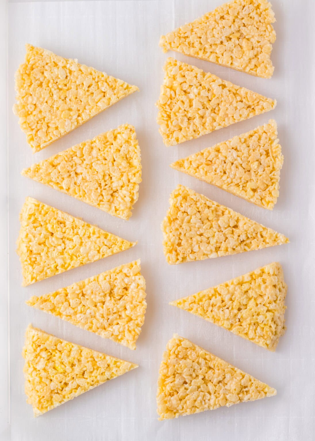 Candy Corn Rice Krispies - Bite-Sized Bash