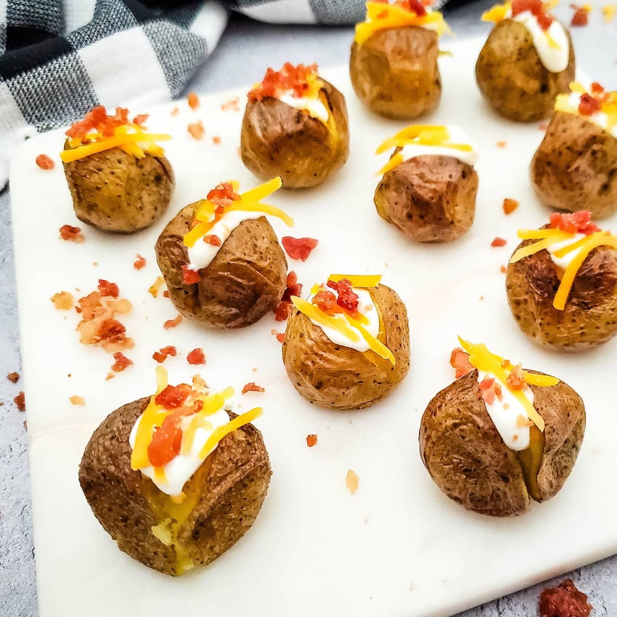 Loaded Mini Baked Potato Bites