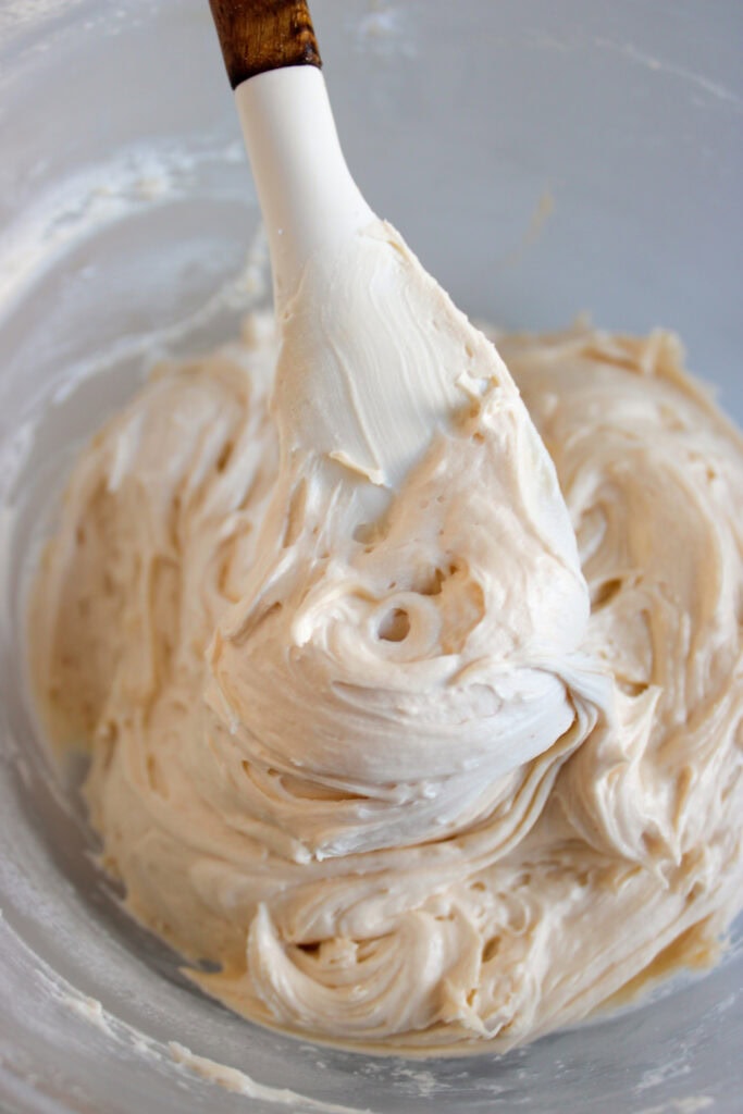 mini pumpkin cakes process photo