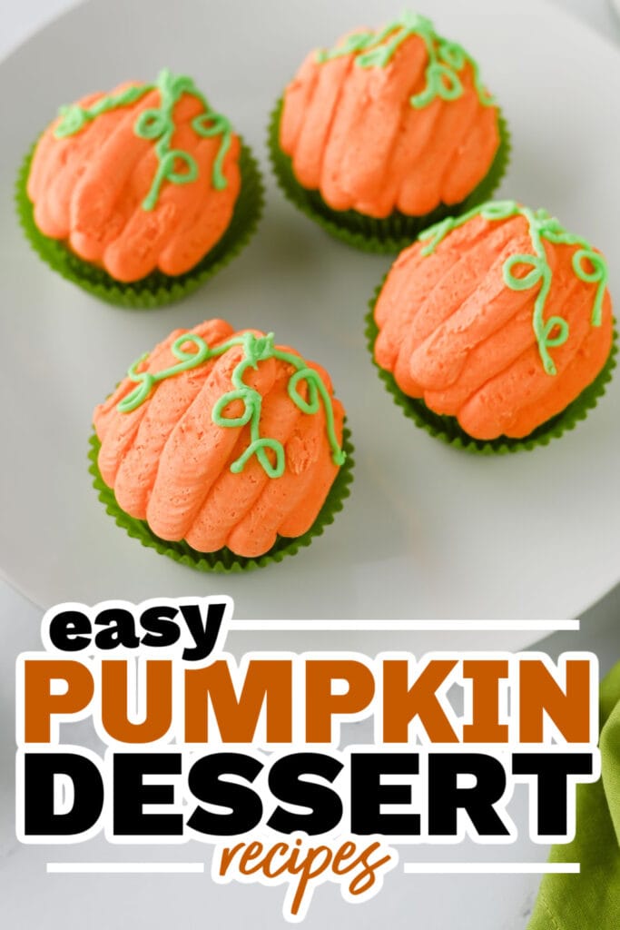 Pumpkin Dessert Recipes-Pumpkin Cupcakes