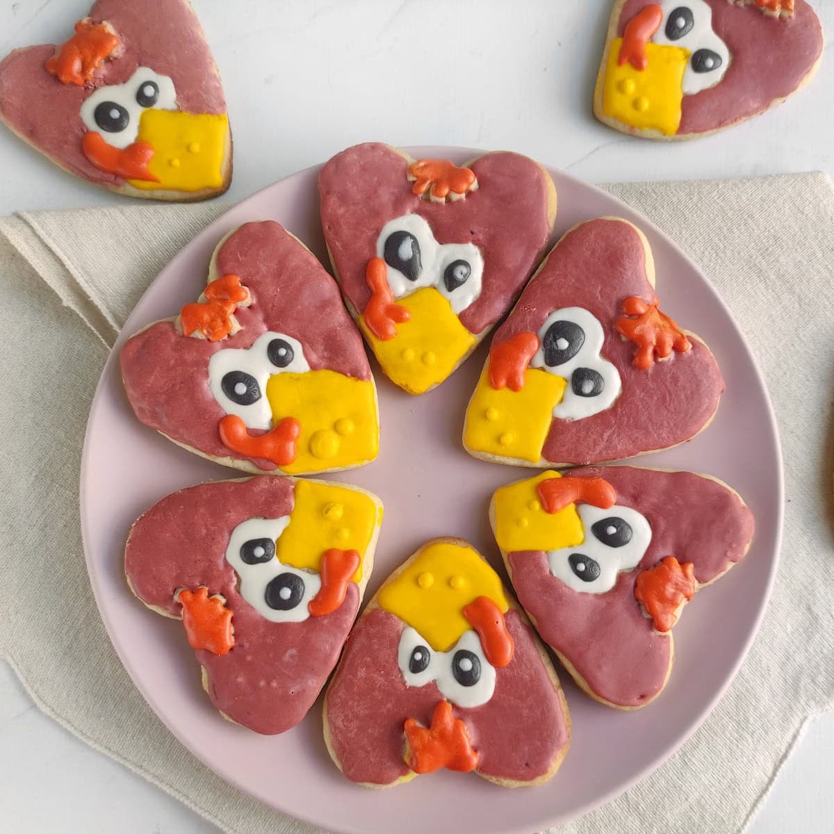Turkey Sugar Cookies Featured Image