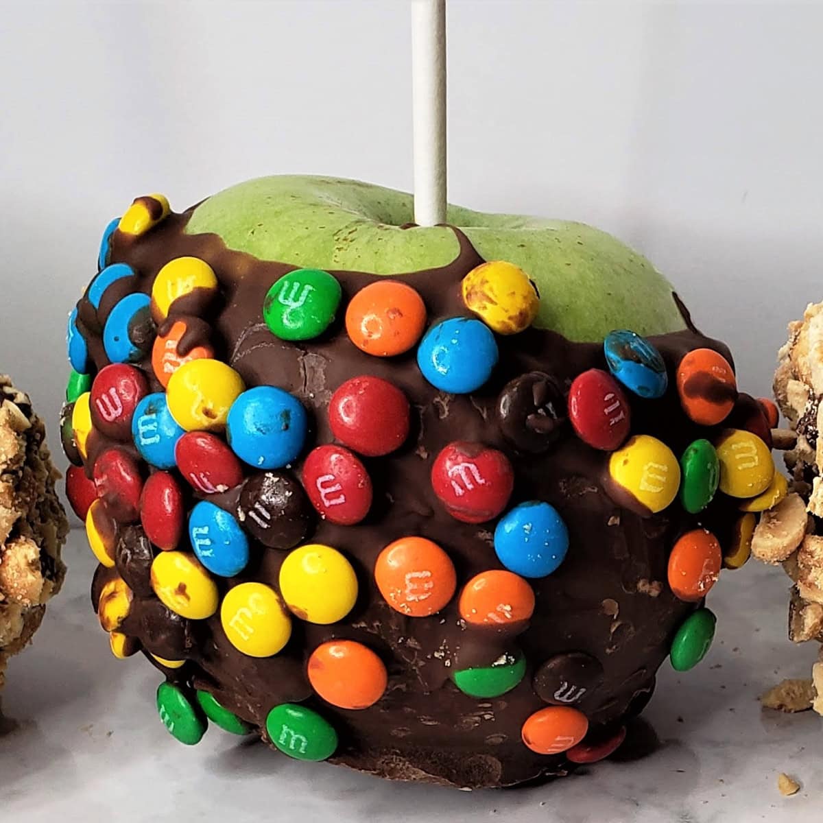 chocolate dipped apple featured image