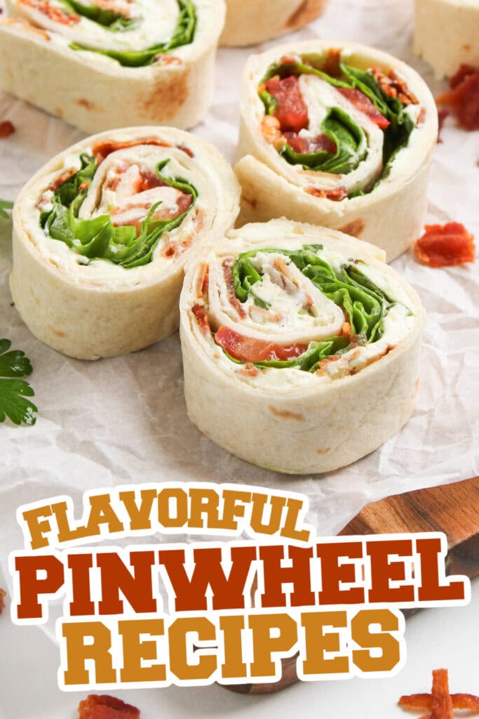 pinwheel recipes -BLT Pinwheel