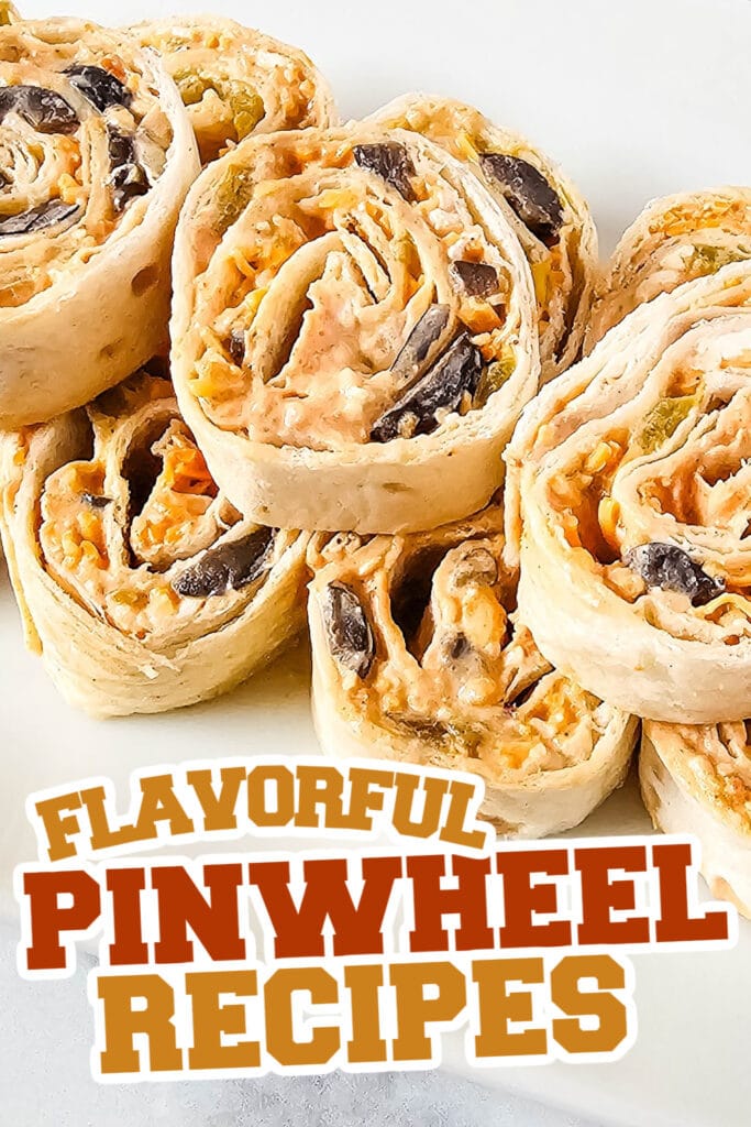 pinwheel recipes - Cheesy Mexican Pinwheels