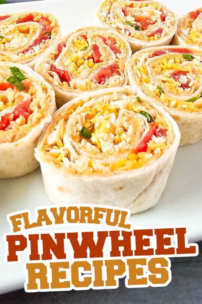 pinwheel recipes - Chicken Enchilada Pinwheels
