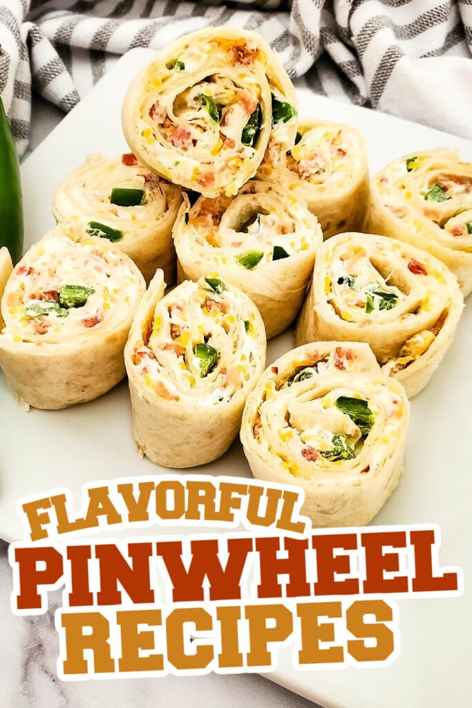 pinwheel recipes - Jalapeno Popper Pinwheels