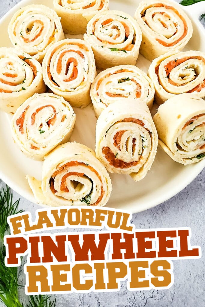 pinwheel recipes - Smoked Salmon Pinwheels