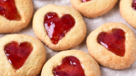 heart print cookies featured image