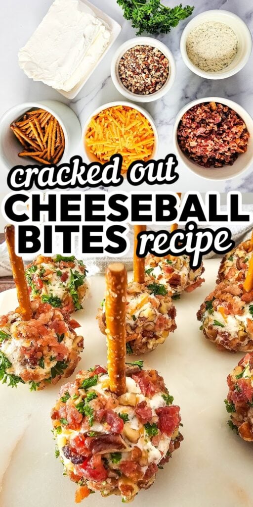 cracked out cheeseball bites