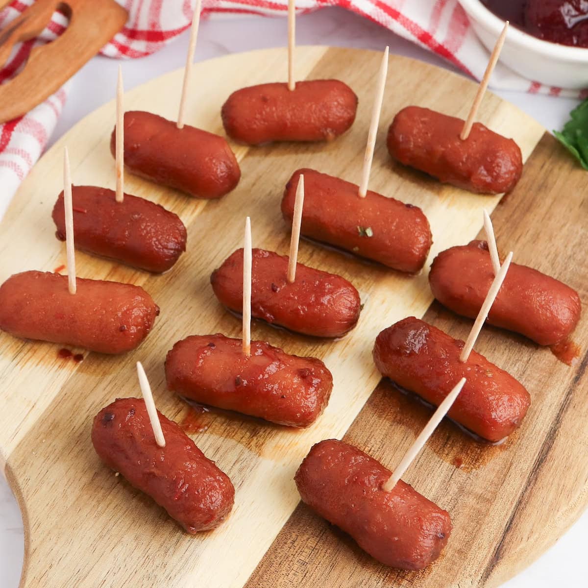 cranberry cocktail sausages