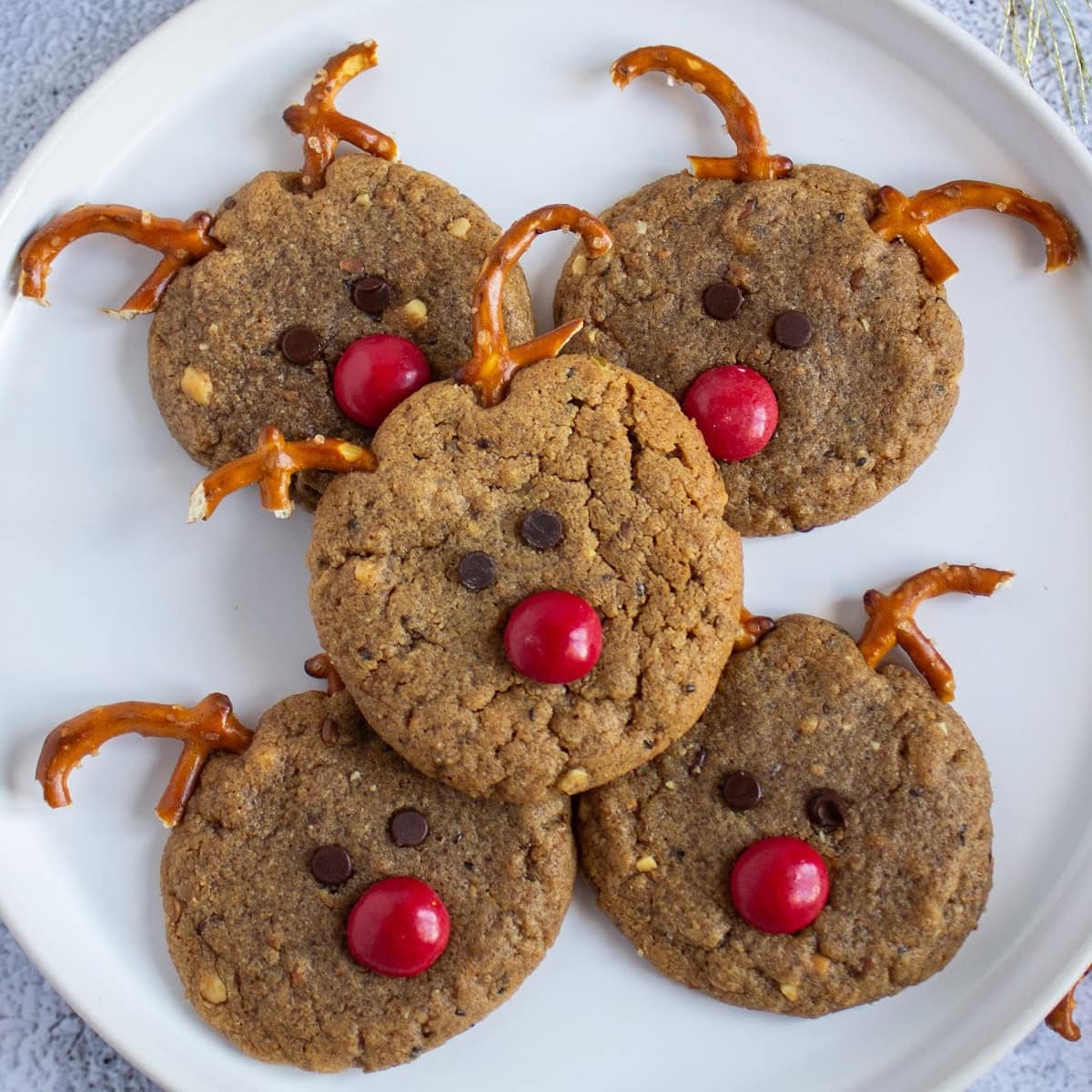 Holiday Reindeer Cookies