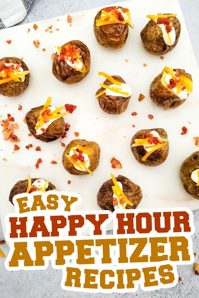 happy hour appetizers - Mini Baked Potato Bites