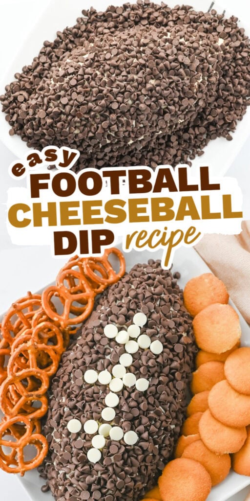 football cheeseball dip - dip recipe