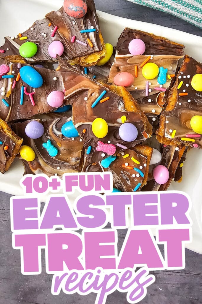 easter treats - Easter Cracker Bark