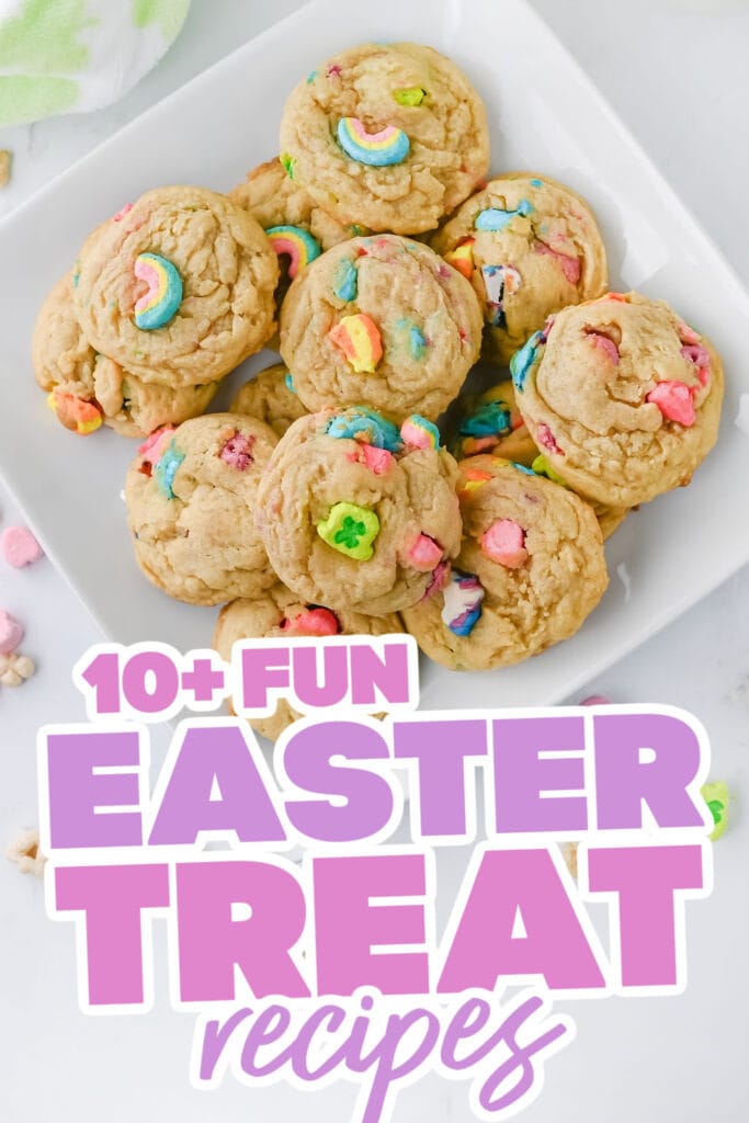 easter treats - Lucky Charm Cookies