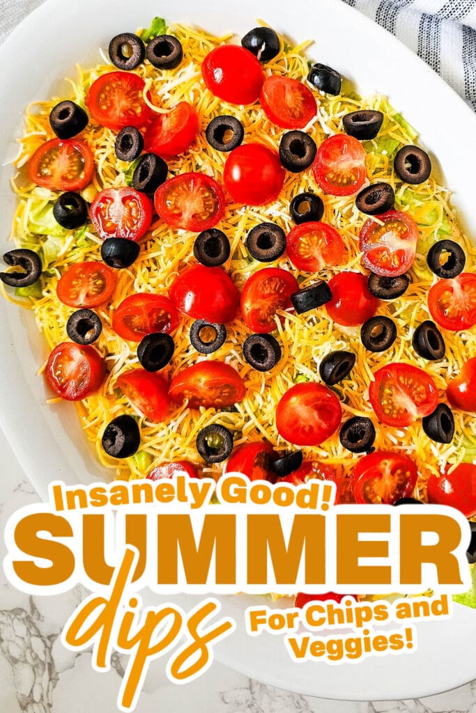 summer dips - Classic Taco Dip