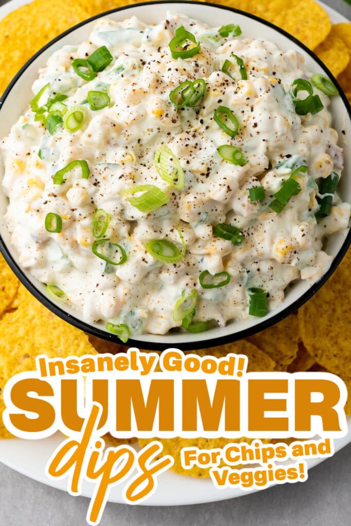 summer dips - Creamy Corn Dip 