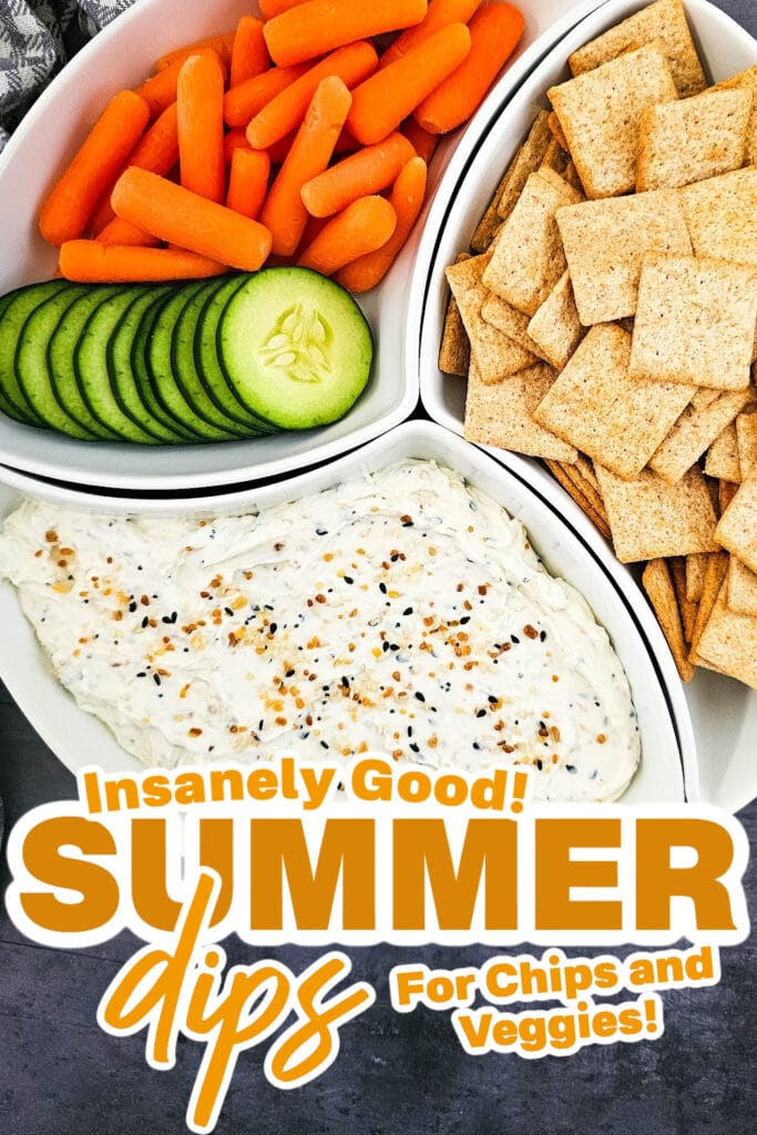 summer dips - Everything Bagel Dip
