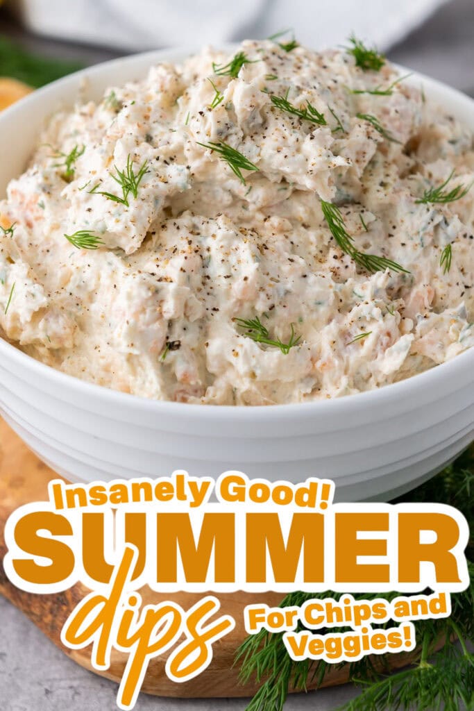summer dips - Smoked Salmon Dip