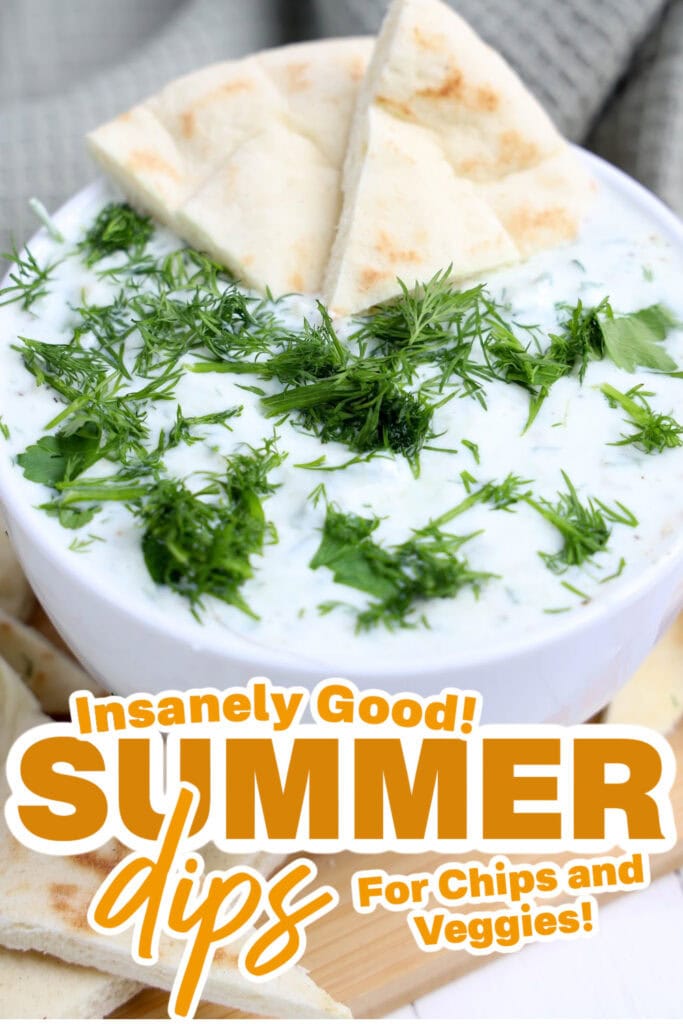 summer dips - Tzatziki Dip