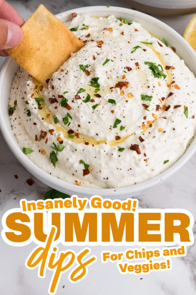 summer dips - Whipped Feta Dip 