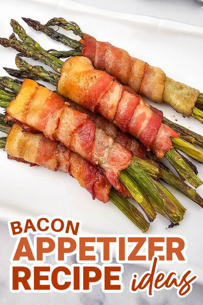 bacon appetizers - Bacon Wrapped Asparagus