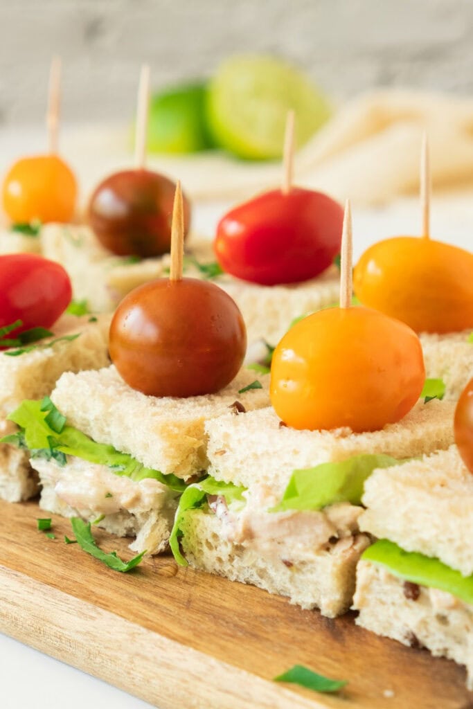 Classic Tuna Tea Sandwiches