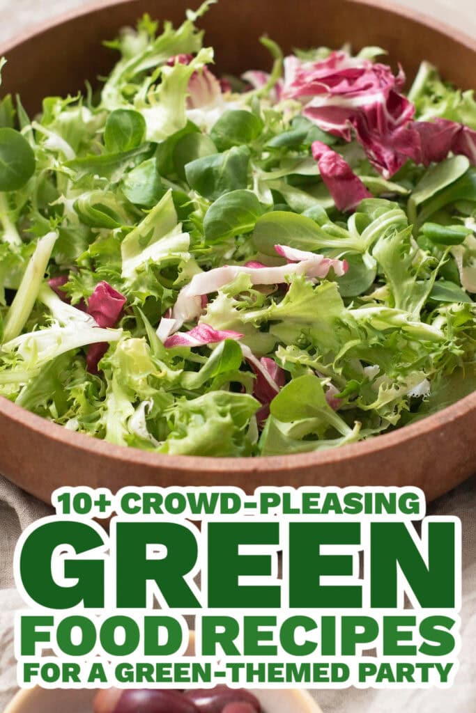 green food ideas - Baby Calamari Garden Salad