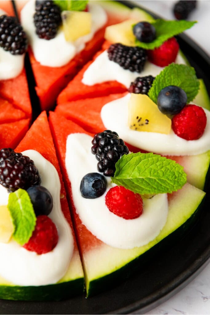 Fruit Dessert Recipes - watermelon pizza