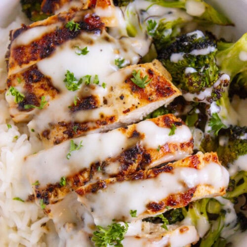 Chicken and Broccoli Bowls Final Photo