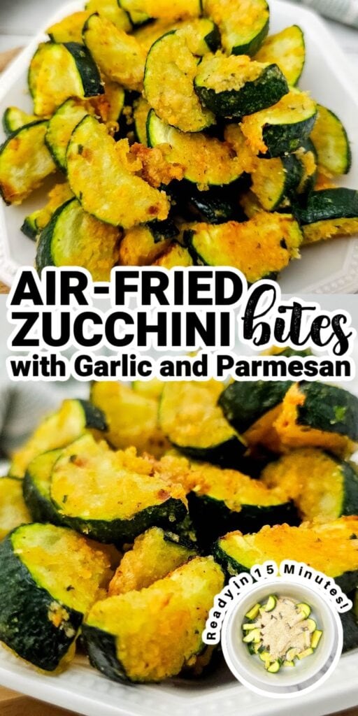 air fried zucchini bites