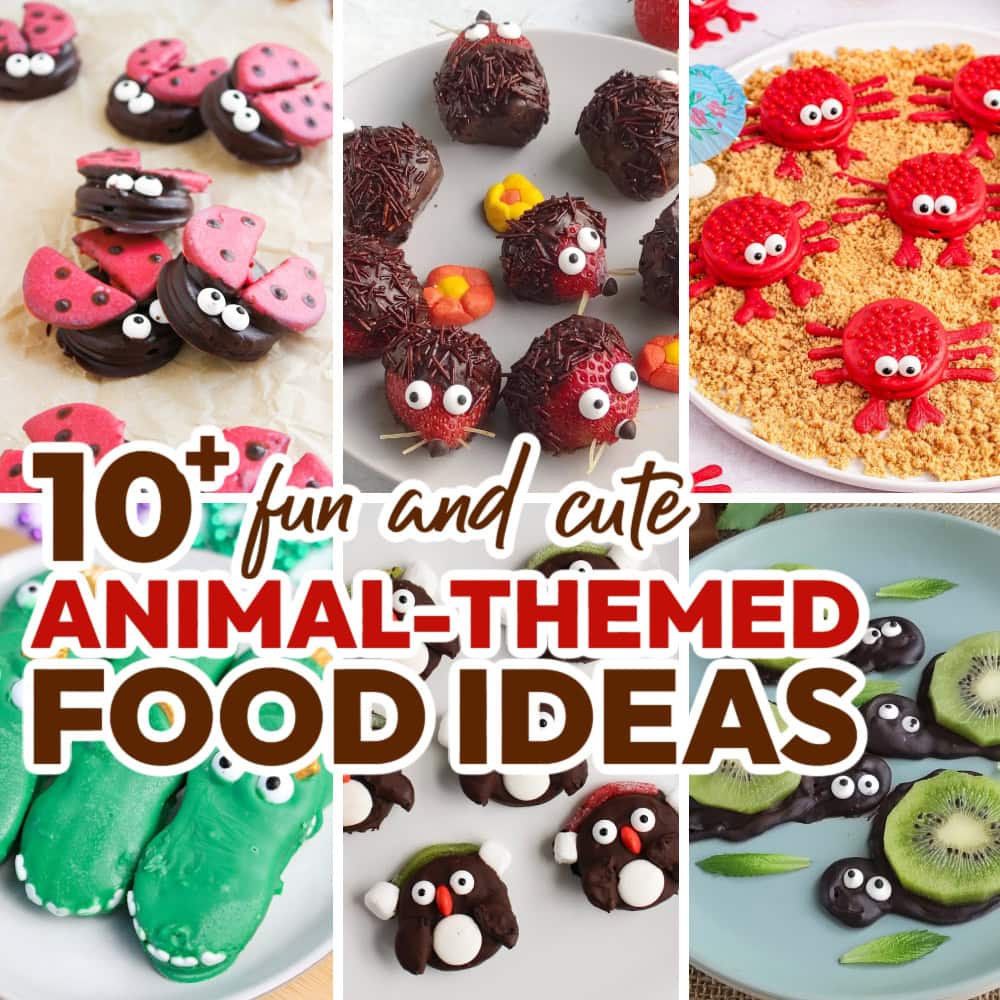 Cute Animal-Themed Food Ideas