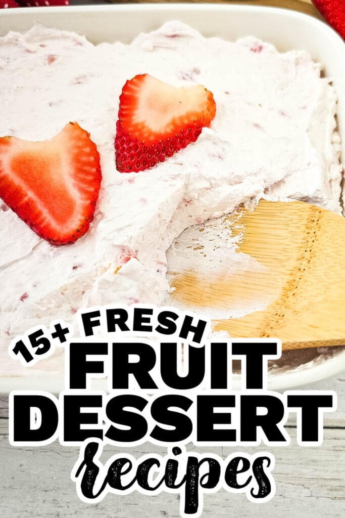 fruit dessert - Strawberry Cheesecake Dip