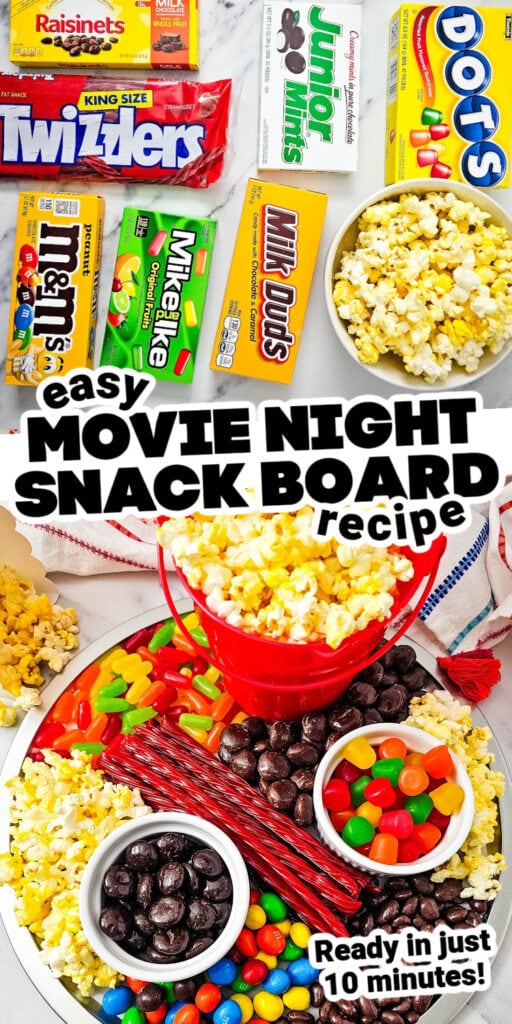 movie night board pin image