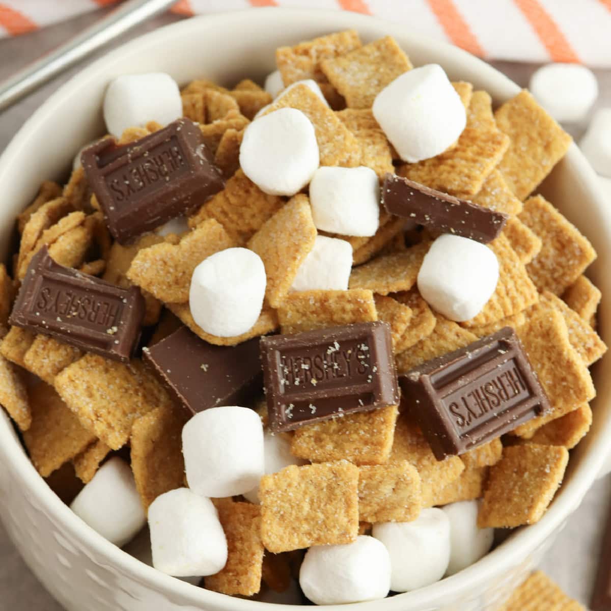 Easiest S’mores Snack Mix