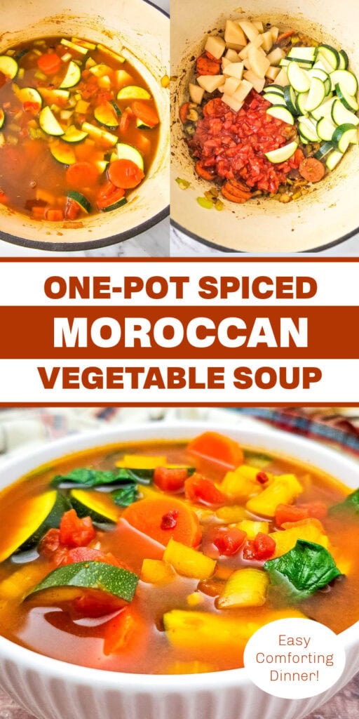 spiced morrocan vegetable soup - dinner recipes