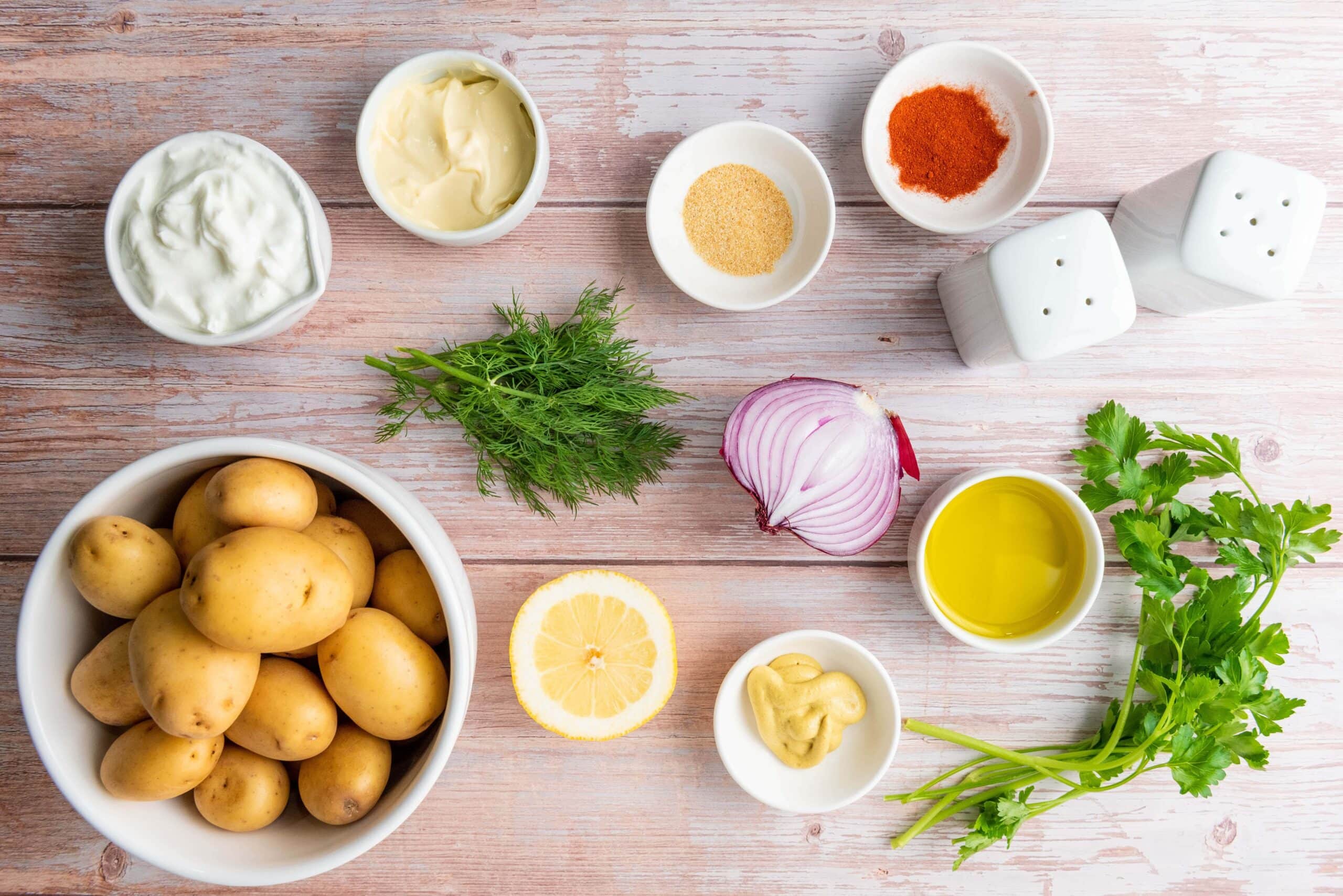 smashed potato salad ingredients