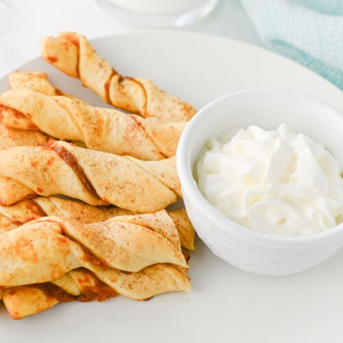 pumpkin crescent roll twists recipe photo