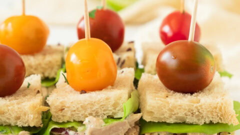 Classic Tuna Tea Sandwiches Featured Image