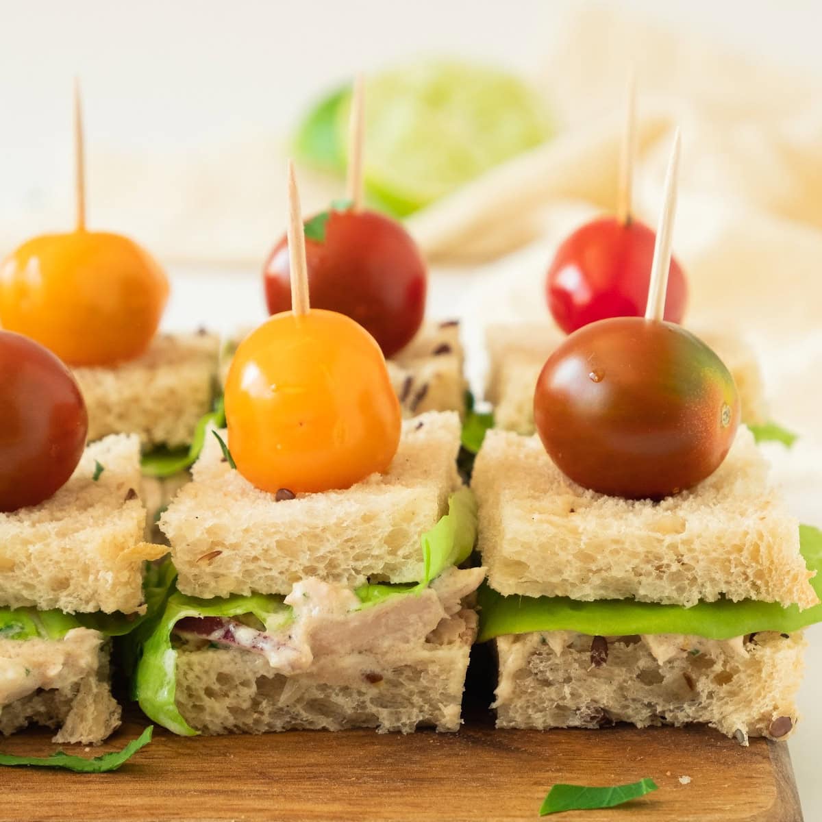 Classic Tuna Tea Sandwiches Featured Image