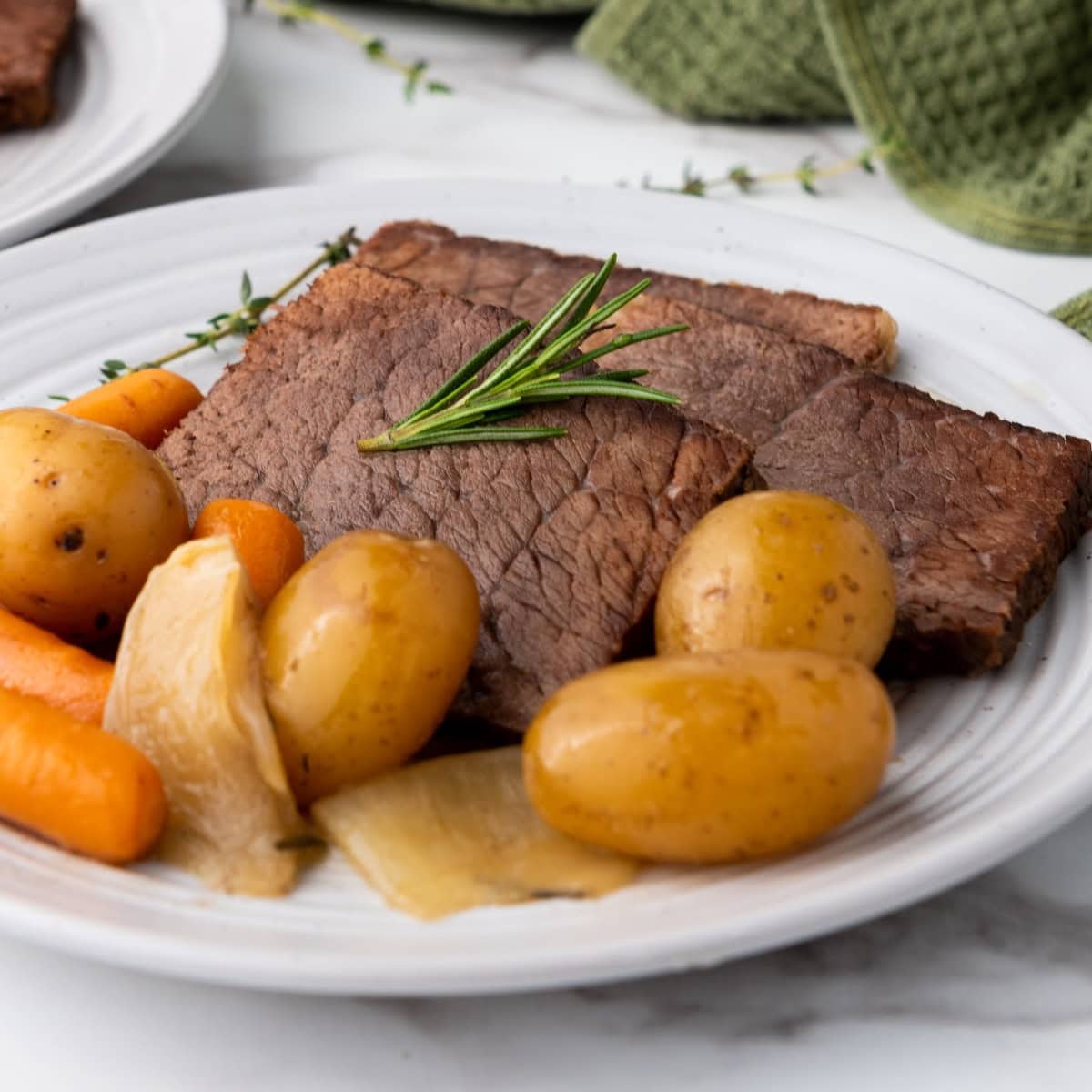 Crockpot Slowcooker Rump Roast Featured Image