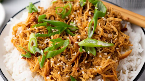 Crockpot Soy Honey Garlic Chicken Featured Image