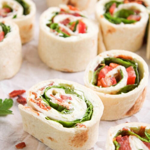 BLT Pinwheels Recipe Photo