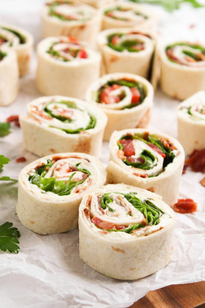 BLT Pinwheels Recipe Photo