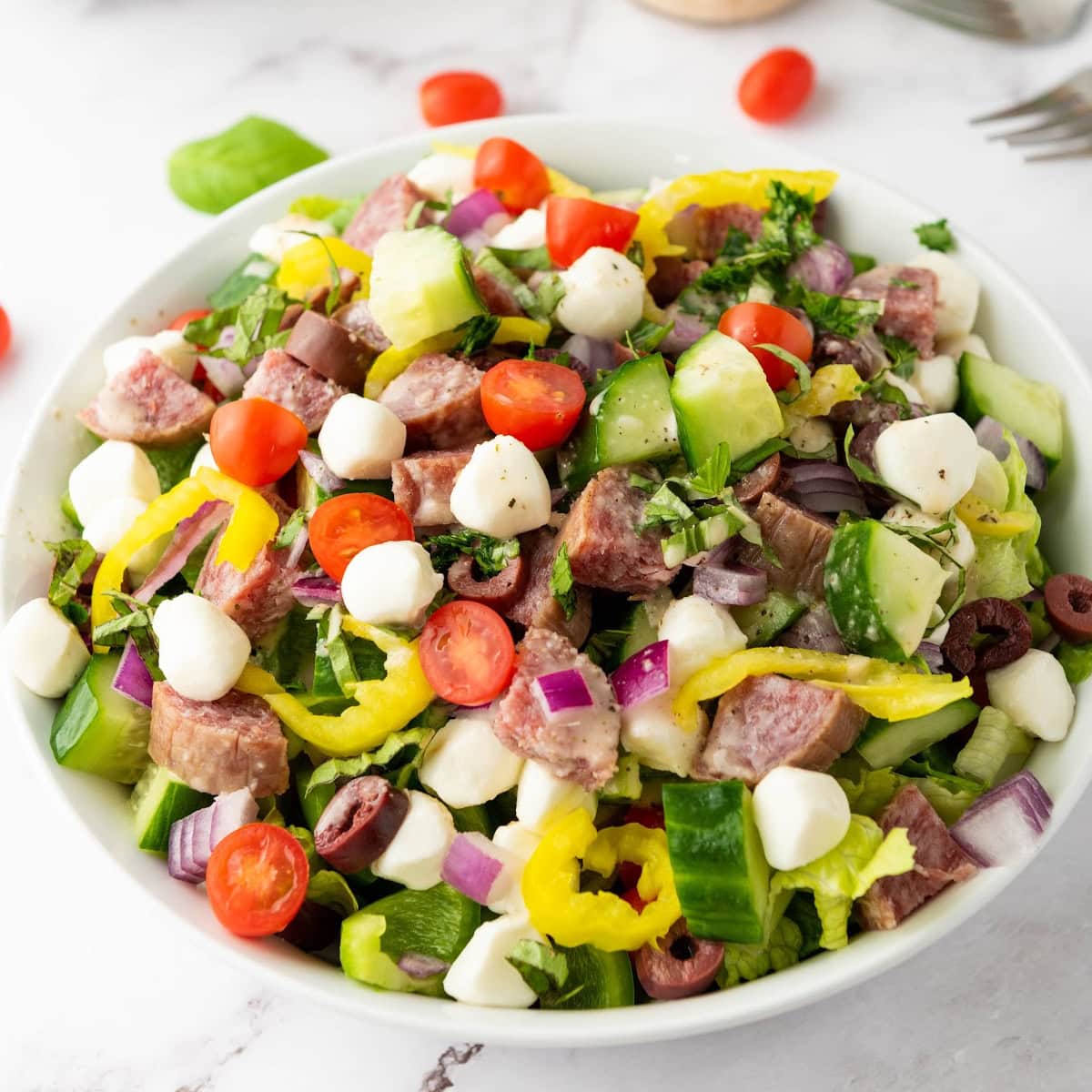 Italian Chopped Salad Featured Image