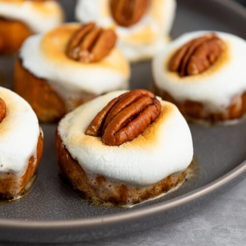 photo of the finished sweet potato bites