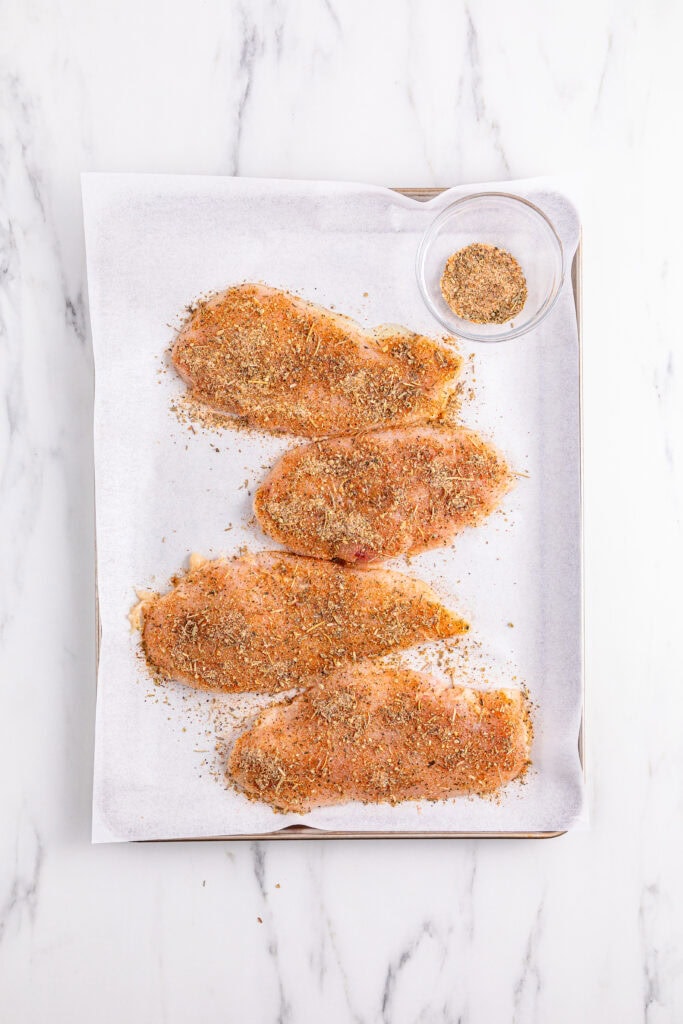 Marry Me Chicken Process Photo