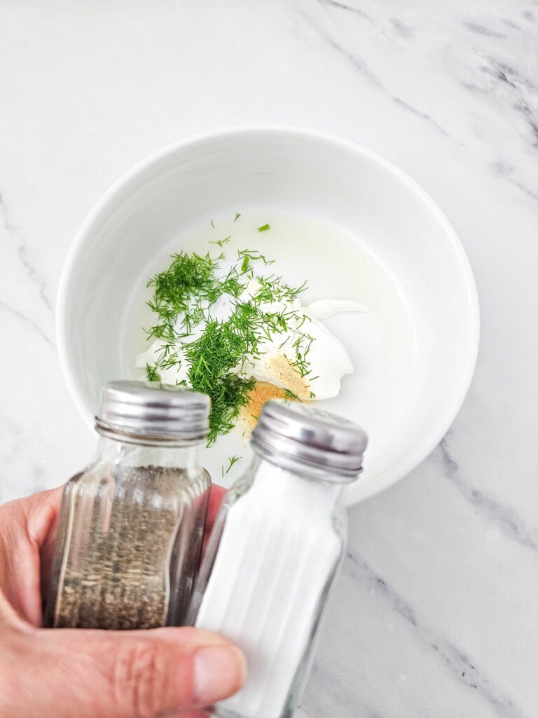 cucumber salad process photo