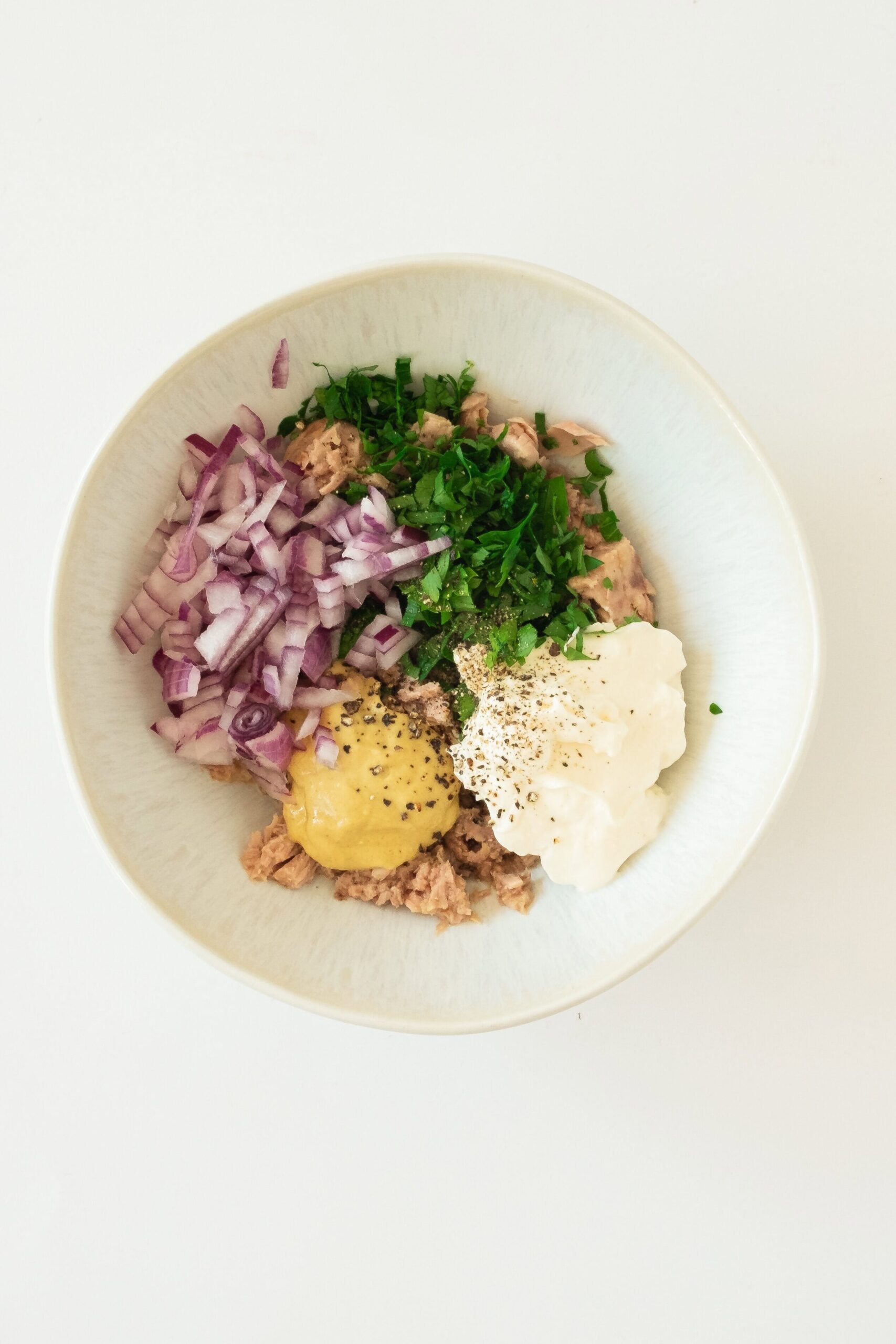 Tune Tea Sandwiches Process Photo