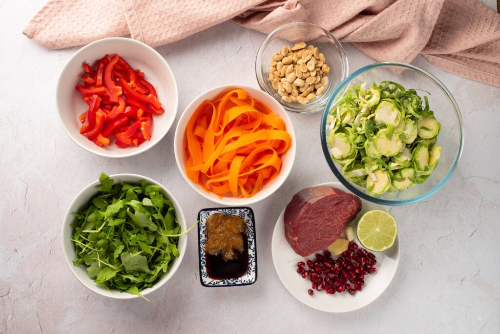 Winter salad Ingredients Photo